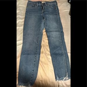 madewell 10” high rise skinny